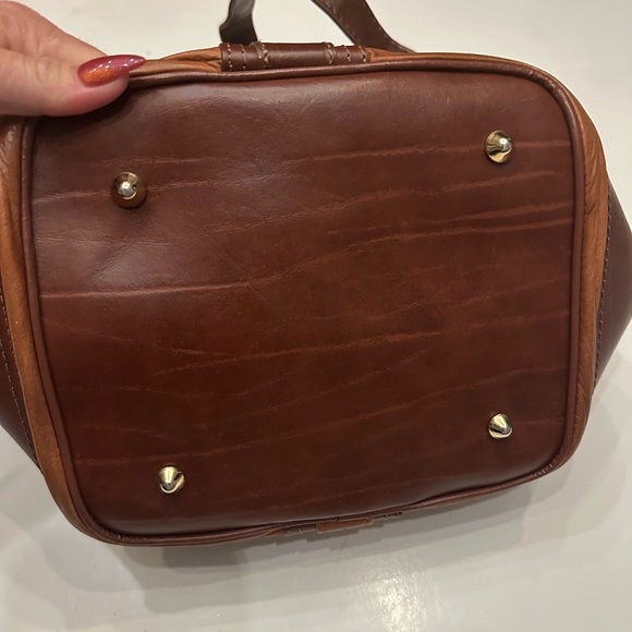 Valentino Di Paolo Italy Leather Convertible Backpack Hobo Shoulder Bag Purse - Picture 2 of 9